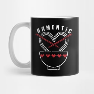 ramentic funny ramen lover romantic Mug